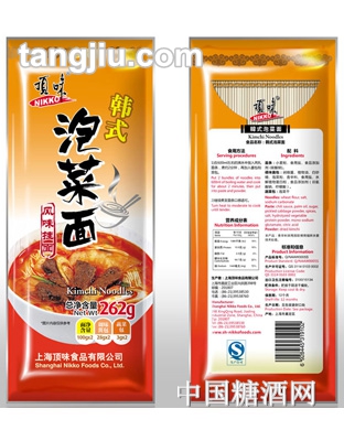 顶味韩式泡菜面-262g