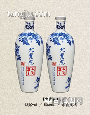 牛二爷大青花500ml