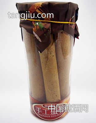 顶仕手工蛋卷咖啡味纯手工制作台湾工艺
