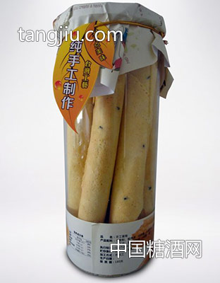 顶仕手工蛋卷原味纯手工制作台湾工艺