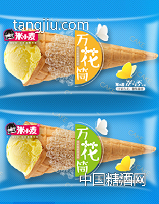 米小麦万花筒花香系列冰激凌蛋糕