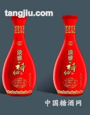 50&#176;商超专销-吉祥红花礼盒（双）