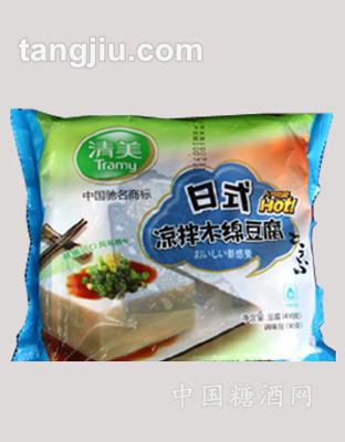日式凉拌木棉豆腐