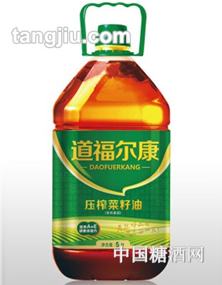 道福尔康压榨菜籽油5L