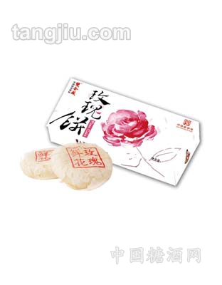 鲜花玫瑰饼