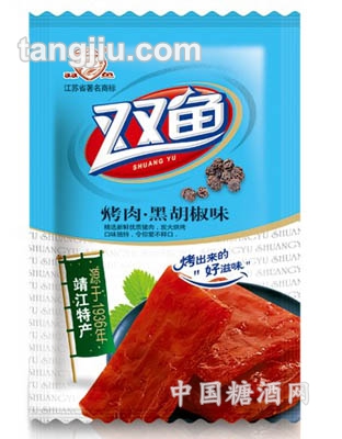 黑胡椒味双鱼牌烧烤肉288克