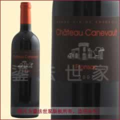 鎏法世家法国卡诺沃庄园弗龙萨克干红葡萄酒