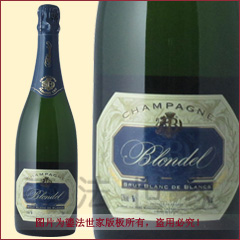法国金戴酒庄白中白酿香槟