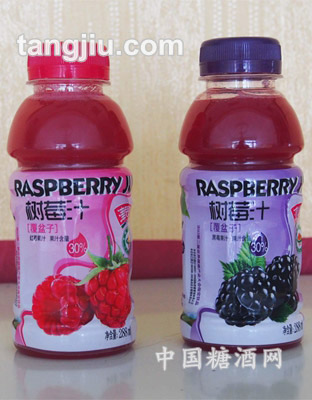 津思味树莓饮料玻璃瓶288ml
