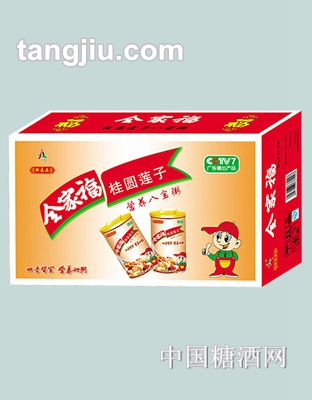 轩泰奥全家福桂圆莲子八宝粥