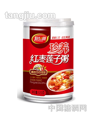 友仁圆珍养红枣莲子粥罐装320g