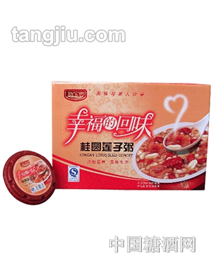 新宝锣幸福的回味桂圆莲子粥
