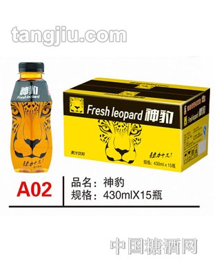 A02 品名：神豹 规格：430mlx15瓶