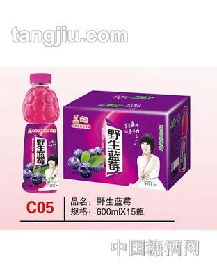 C05 品名：野生蓝莓 规格：600mlx15瓶