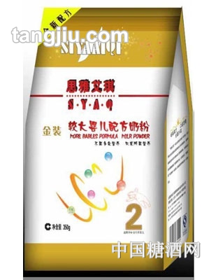 思雅艾琪金装二段奶粉袋装350g