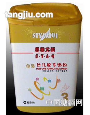 思雅艾琪金装三段奶粉800g