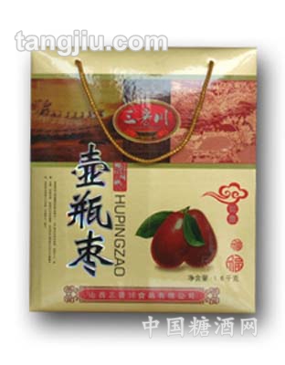 壶瓶枣黄色手提袋