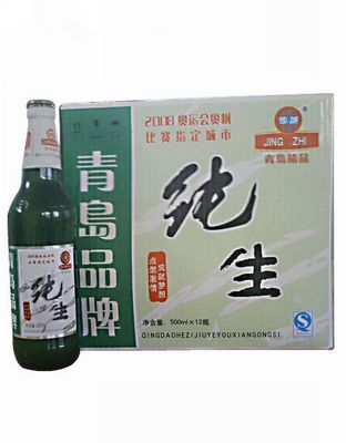 精制青岛纯生500mL1&#215;12装10&#176;P