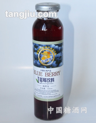 蓝莓果肉饮料卡秋莎300ml