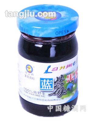 蓝莓果酱简装盒160g