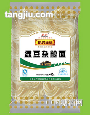 辰兴绿豆杂粮面400g