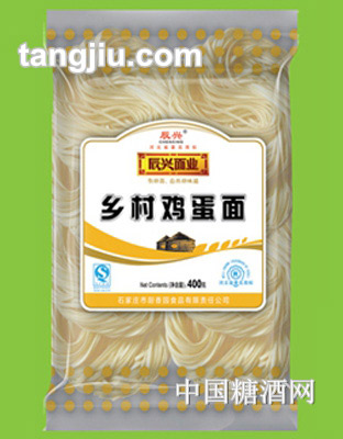 辰兴乡村鸡蛋面400g