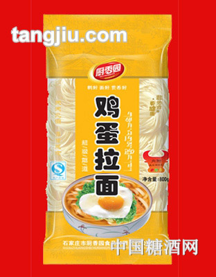 厨香园鸡蛋拉面-800g