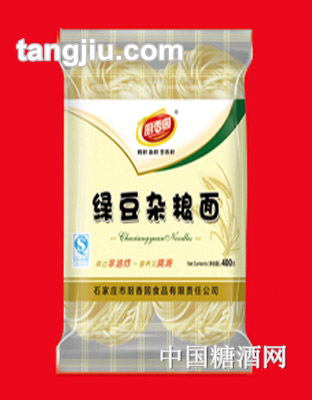 厨香园绿豆杂粮面400g