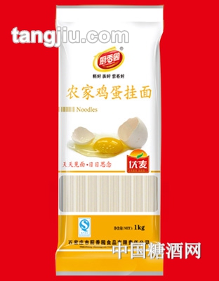 厨香园农家鸡蛋面-1kg