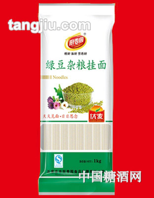 厨香园绿豆杂粮面-1kg