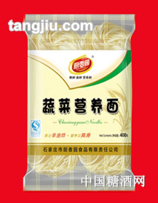 厨香园蔬菜营养面400g