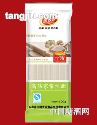 厨香园高筋家常面-500g