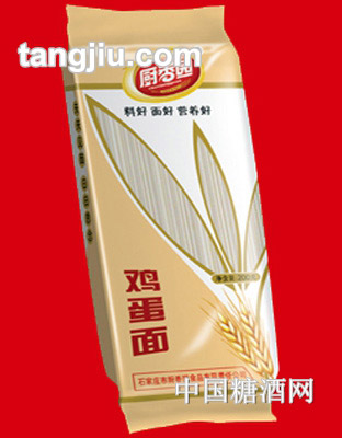 厨香园鸡蛋面-200g