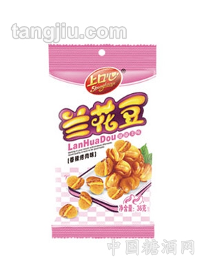 兰花豆香辣烤肉味36g