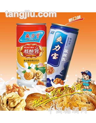 爽力宝核桃乳瓶装