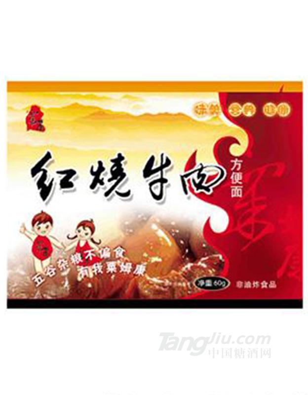粟姆康方便面-红烧牛肉