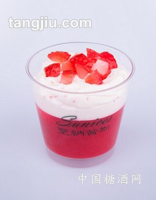 草莓慕斯冷饮