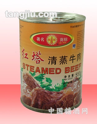 清蒸牛肉罐头550克