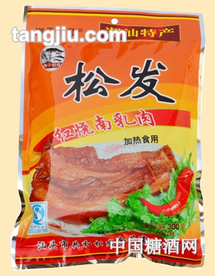 松发红烧南乳肉300克