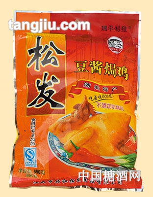 松发豆酱焗鸡550克