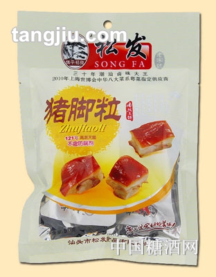 松发猪脚粒50克