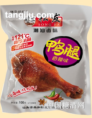 松发鸭腿100克