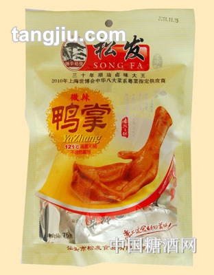 松发鸭掌75克