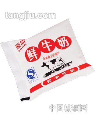 顺恩鲜牛奶200ml