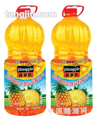 和其正菠萝粒2.5L