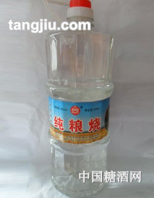红高粱酒纯粮烧竹节桶