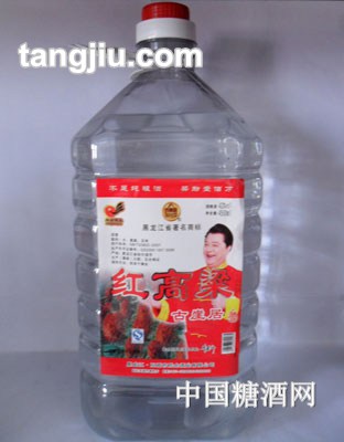 红高粱酒透明桶
