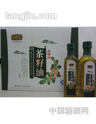 三清山茶籽油325ml