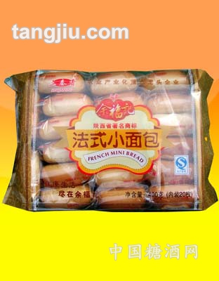 三秦余福记法式小面包400g