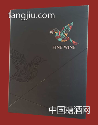 圣图酒堡双支礼盒1-烟台圣图酒堡葡萄酒业